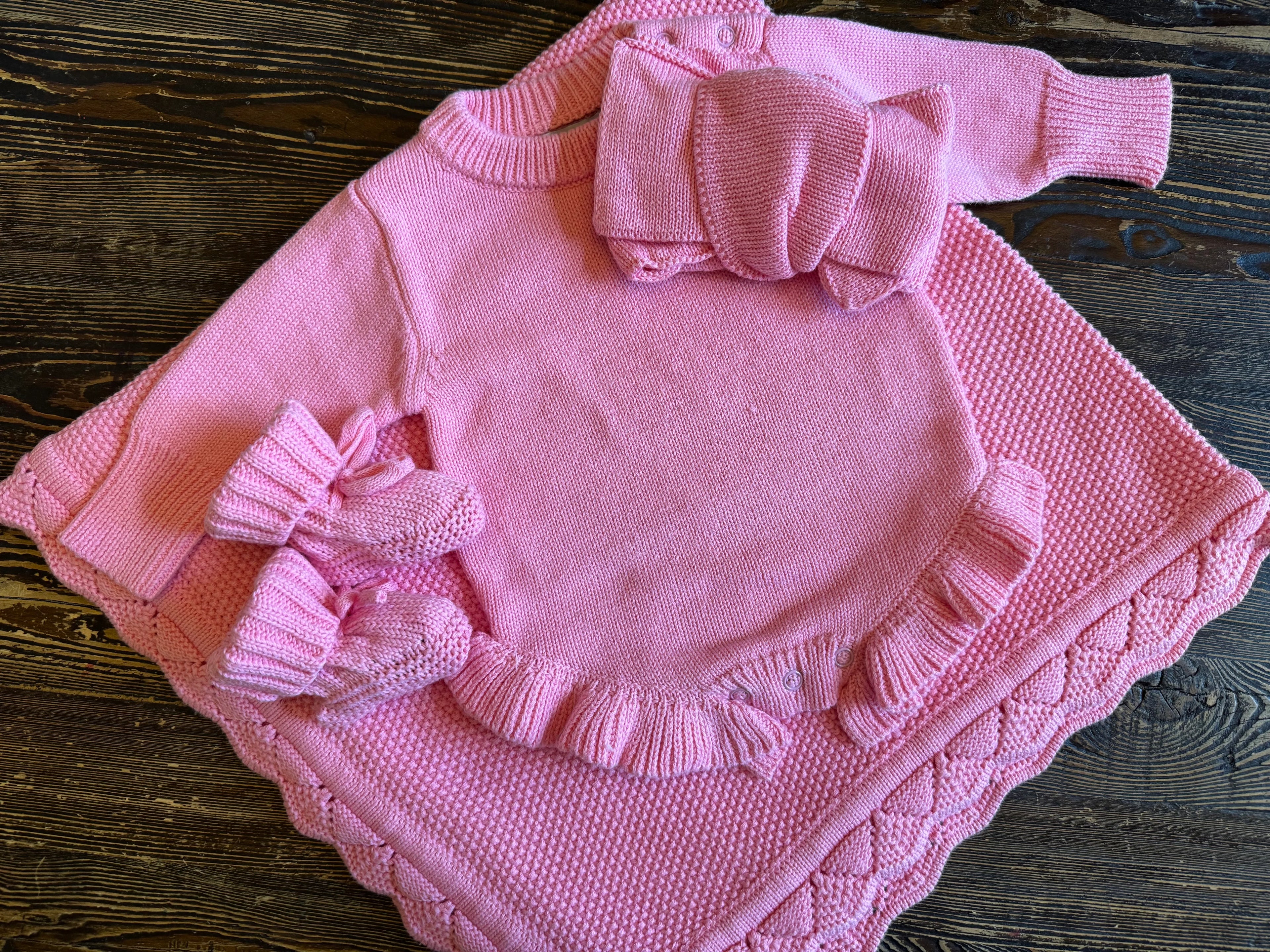 Fairytale Pink Long Sleeve Romper
